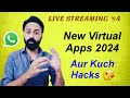 Fake Whatsapp Number without SIM | New Virtual Apps 2024 | How to hack Instagram password possible?
