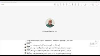 How to show closed captions and translate during a Teams meeting