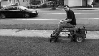 cutting grass with the late 60s snapper comet so fun