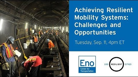 Infrastructure Resilience Webinar Recording