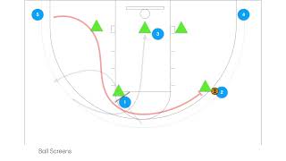 How To Run 5 Out Circle Offense vs 2-3 Zone Profile