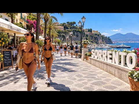 Sorrento, Italy 🇮🇹 - Lemon Shops & Old Town - 4K HDR Walking Tour
