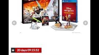 Disney Infinity 3.0 Edition Starter Pack PlayStation 4 Countdown Disney Infinity 3 0 Edition Starter Pack Ps4