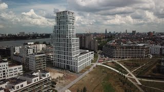 Loveld voorziet een tweetal projecten aan Nieuw Zuid in Antwerpen van architectonisch beton