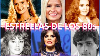 COMO HAN CAMBIADO Los Famosos de las Telenovelas... de los 80`s...