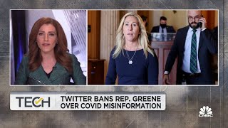 Rep. Majorie Taylor Green banned from Twitter after spreading Covid-19 misinformation