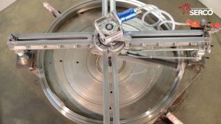 Portable Equipment for Facing Flanges and Valves - SERCO XP1800