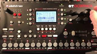 Octatrack OS 1.40 - Slice control by OT's arp