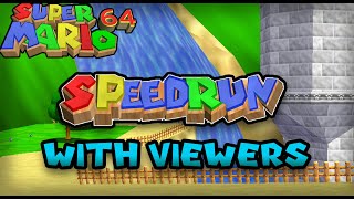 SM64 CO-OP SPEEDRUNNING with VIEWERS! | Bedwars after
