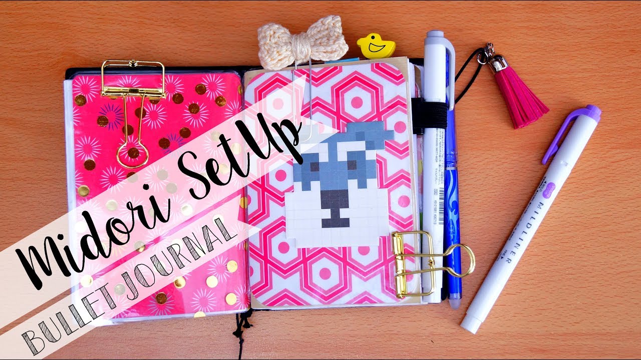 Midori Setup como Bullet Journal | Julieta Jareda