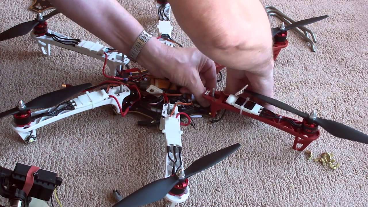 DJI F550 QUICK ASSEMBLY