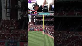 He quit before it was officially a walk off #mlbtheshow #baseball #highlights #live #gaming #mlb