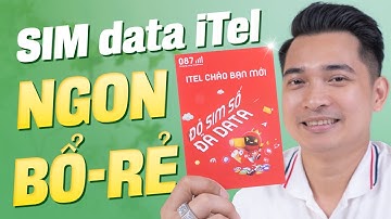 SIM DATA ngon bổ rẻ đúng nghĩa liệu còn không? Trải nghiệm 2 gói cước mới của iTel May89S và May99 !