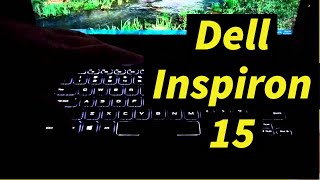 how to enable keyboard backlight on dell inspiron 15 3000 series! (turn on keyboard light)