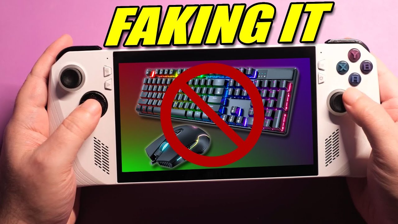 Ready go to ... https://youtu.be/IOOYlLb0bps [ Faking It - Problem Games; Keyboard & Mouse Input]