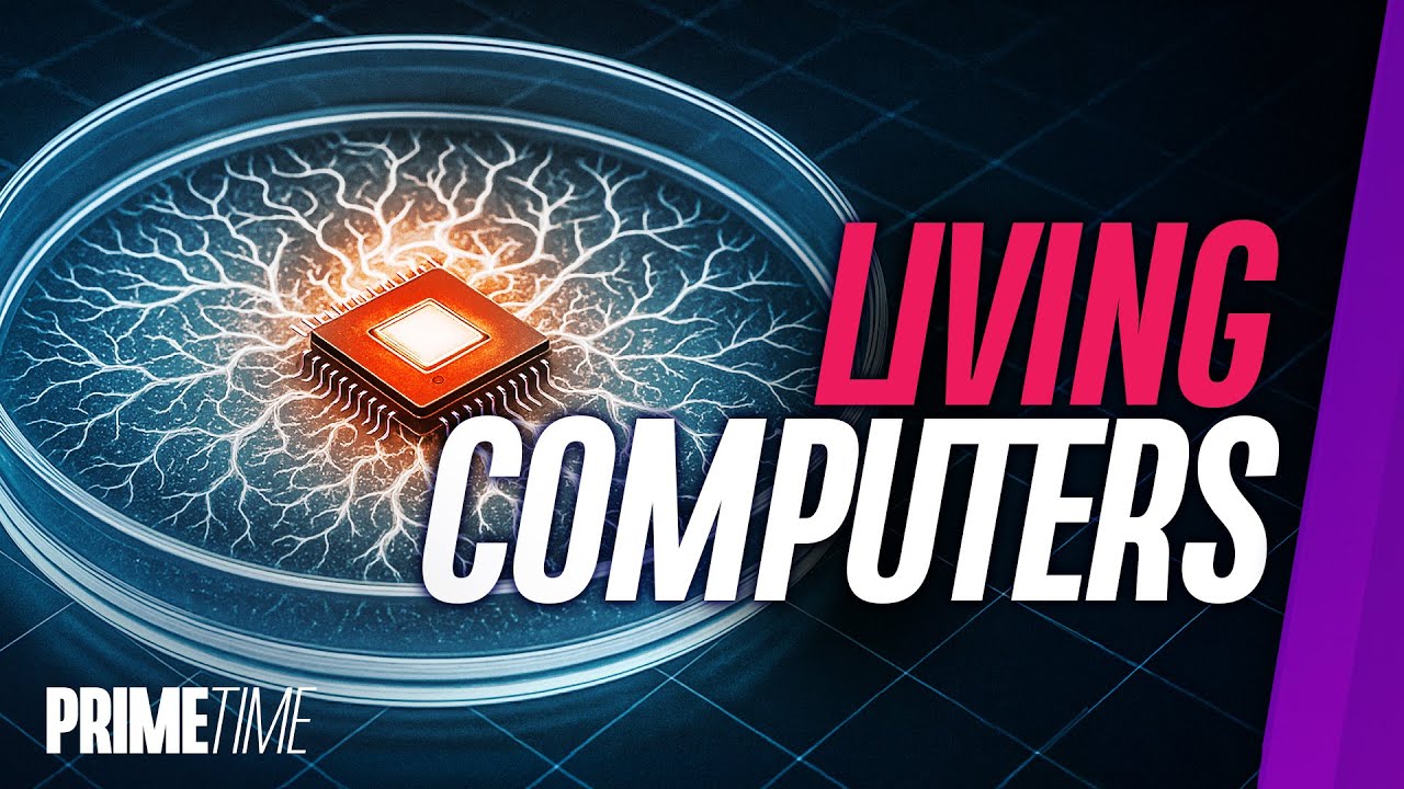 Scientists Grow Living Computer Using Brain Cells - YouTube