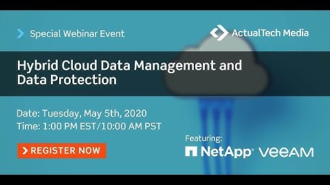 Hybrid Cloud Data Management and Data Protection