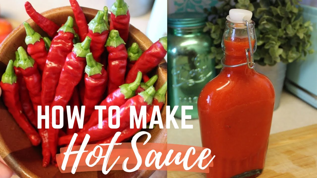 How to Make Homemade Hot Sauce | Frank's Red Hot Copycat!