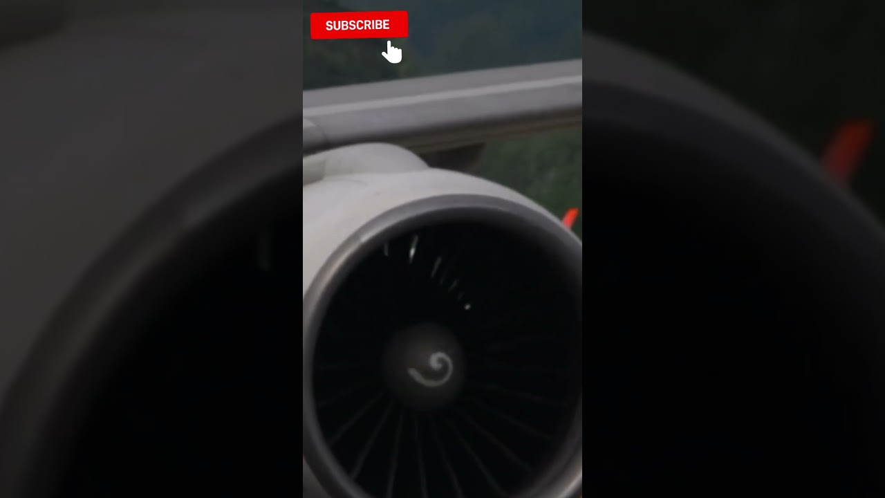 Airplane Engine Starting – Real Jet Sound 🔥✈️ | Aviation Short