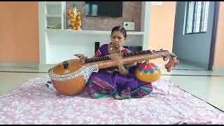 Raravenu gopabala on veena by Kothapalli Bhanumati