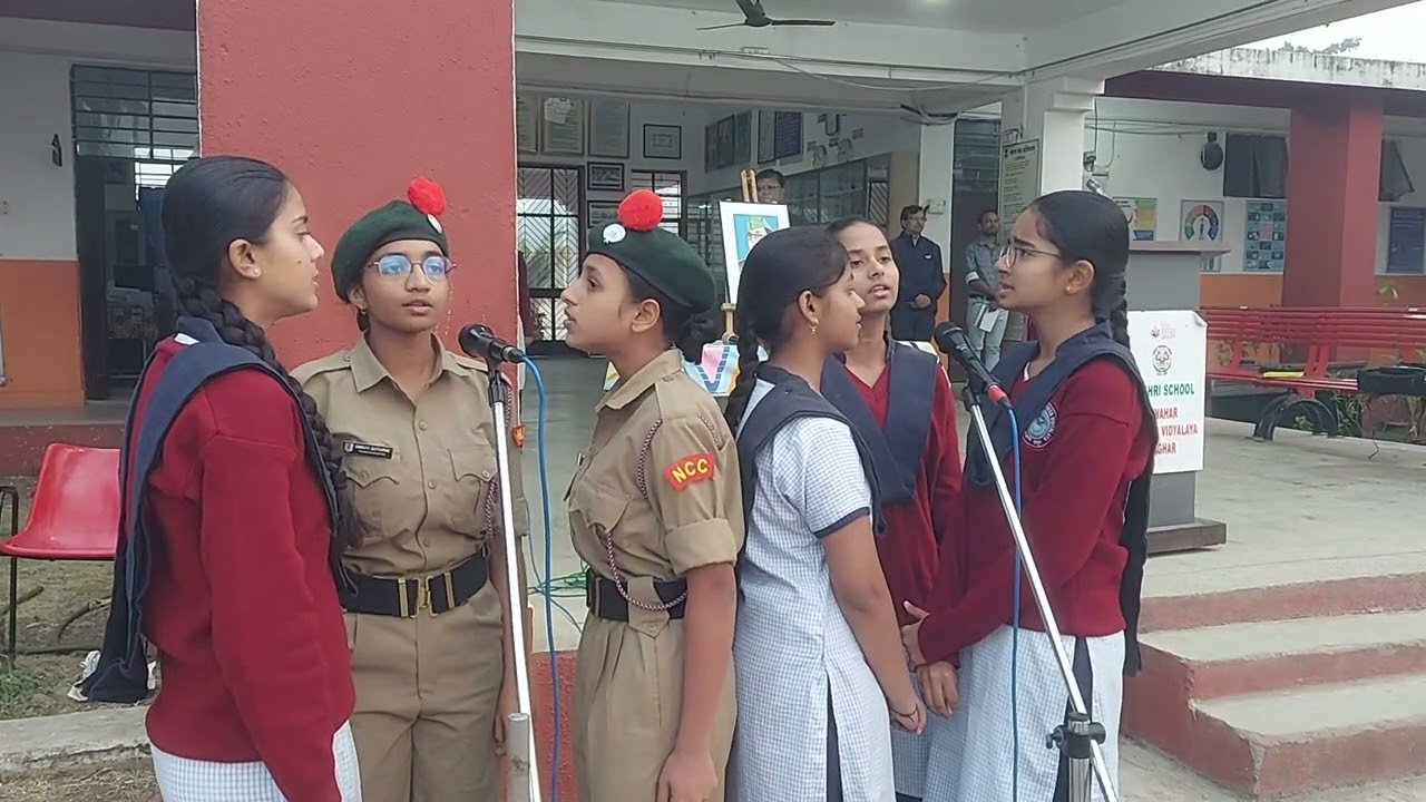 Jayostute sung by J.N.V music group on behalf of Parakram Divas .....