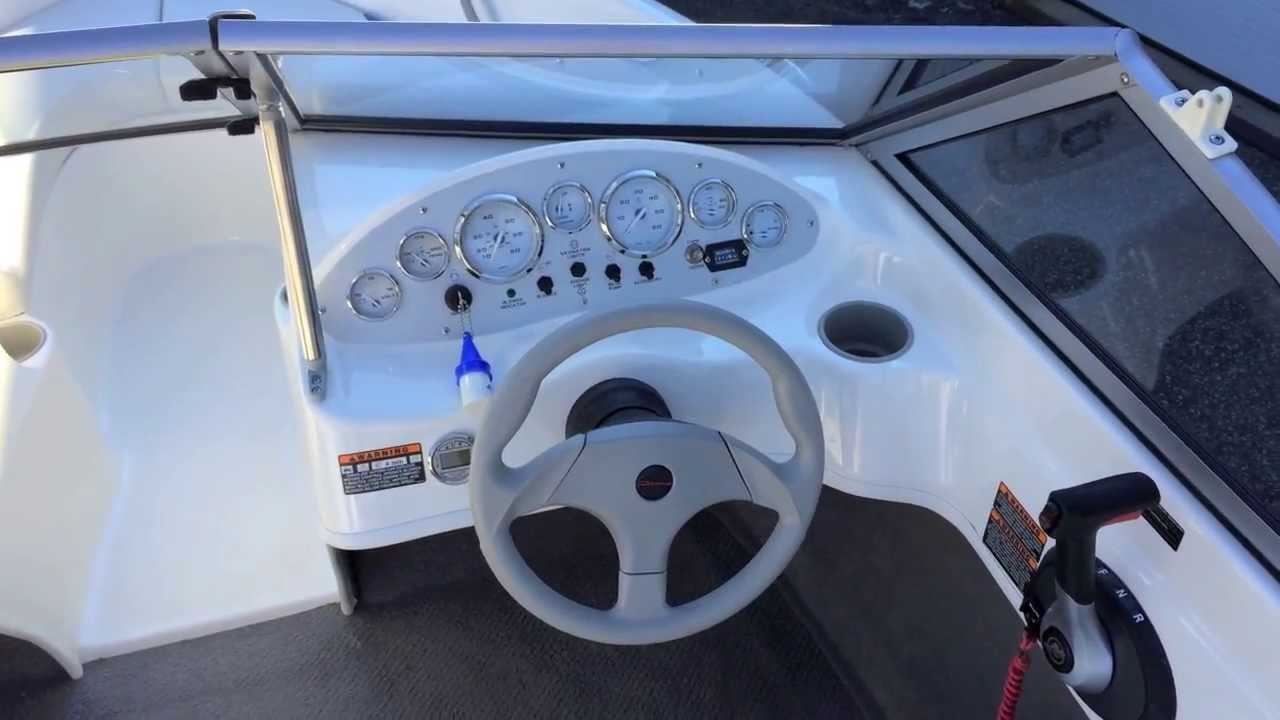 Cold Start / How to correctly start the Bayliner 175 3.0 ... boat fuse box location 