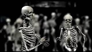 Skeletons dancing Скелетики танцюють.)