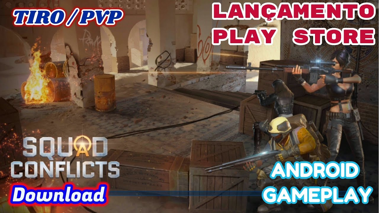 Squad Conflicts Gameplay Android, Squad Conflicts,Squad Conflicts