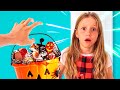 Nastya and her funny Halloween stories for kids