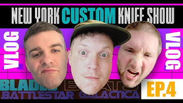 New York Custom Knife Show Vlog! My First Show!