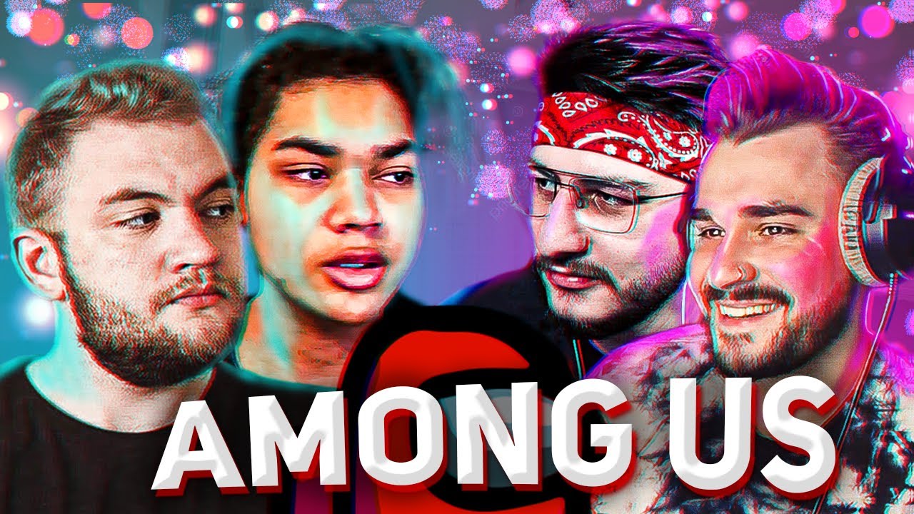 ЮЛИК ИГРАЕТ В AMONG US #16 + FlackJK, Кузьма, Choopix, Cirilla, AssiMaslow и другие