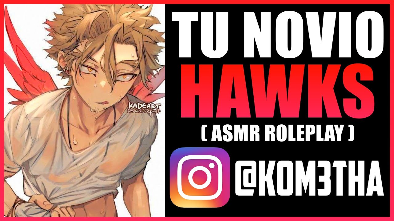 Tu novio HAWKS ❤️ ~ ASMR Hawks | ASMR Roleplay Español | Kometha