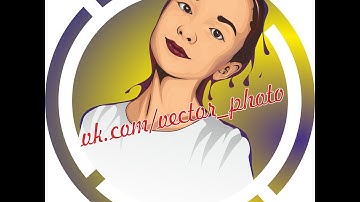 Как нарисовать Векторный портрет в CorelDraw