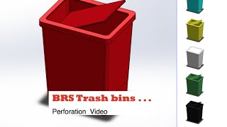 KickStarter Bag-Ready System Trash Bags Perforation Video - BRS - #BRS - #BagReadySystem