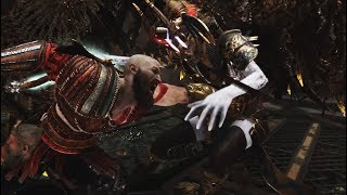 God of War (PS4) - Valkyrie Gunnr Boss Fight
