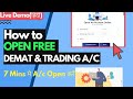 PROFITMART Demat Account कैसे open करें?|How to Open Demat Account Online (HINDI)-2022