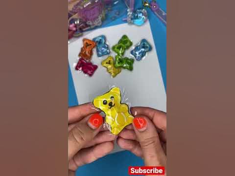 DIY GUMMY BEARS Squishy 🧸СКВИШИ Желейные Мишки Своими руками #shorts ...