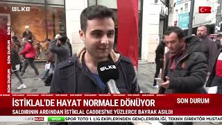 İsi̇tklalde Hayat Normale Dönüyor