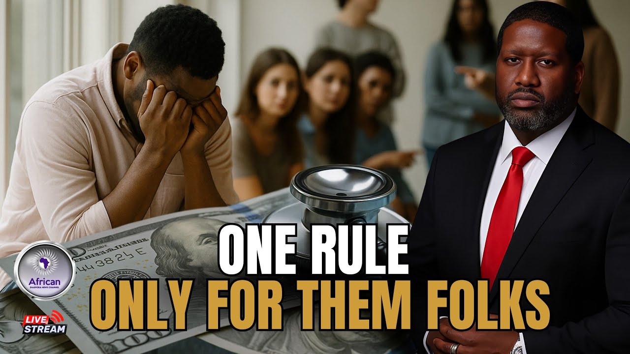 Он сказал лишить чернокожих людей государственной помощи на год, но не белых.