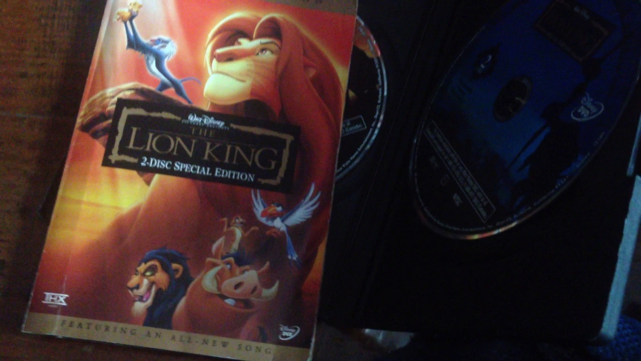 The Lion King 03 Platinum Edition Dvd Review Youtube The Lion King 03 Platinum Edition Dvd Review Youtube