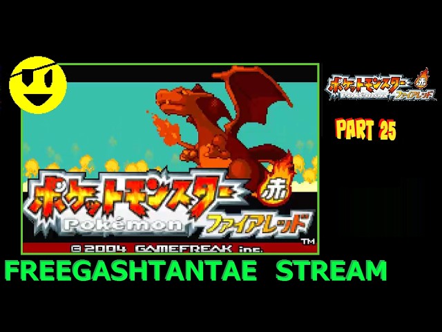 Pokemon Fire Red / ポケモンファイヤレッド - Part 25 - Getting The