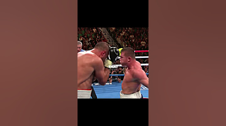 Canelo’s Perfect Punch