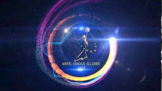 Mrs. India Globe Logo Animation