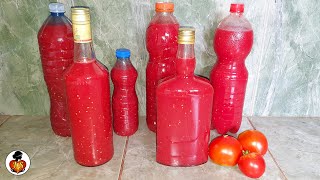 Bir Şişede Çiğ Domates