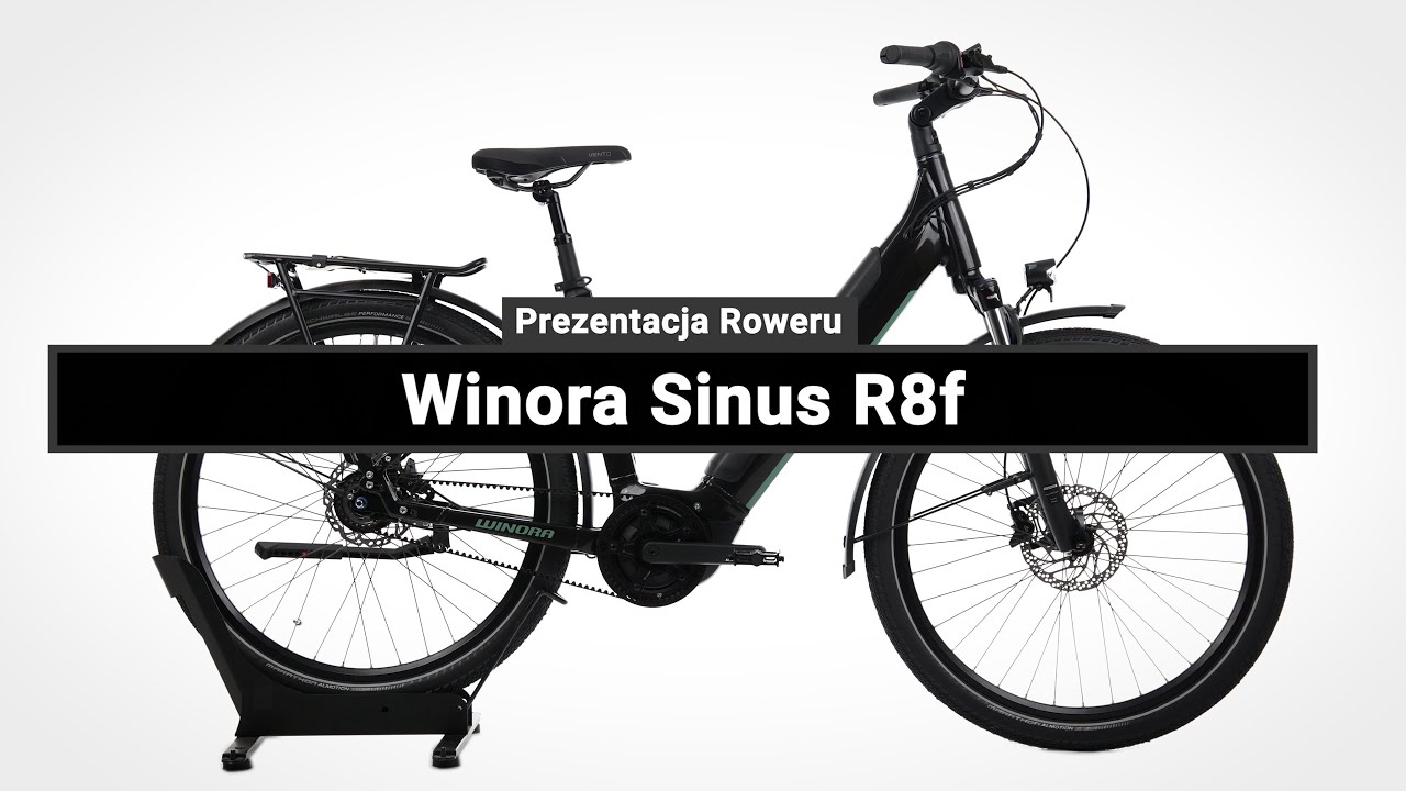 Winora R8 Rower Elektryczny Winora Sinus R8 - Prezentacja roweru - YouTube