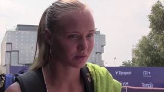 EMPIRE Tennis Academy: Advantage Cars Prague Open 2016 by Zenova, INTERVIEW Rebecca Sramkova