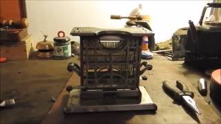 1 - Restoration Of A 1915 Universal Toaster Model E947