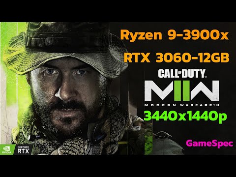 RTX 3060 (12GB) | Ryzen 9-3900X | 3440x1440p | DDR4-32Gb | COD MW
