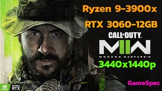 RTX 3060 (12GB) | Ryzen 9-3900X | 3440x1440p | DDR4-32Gb | COD MW