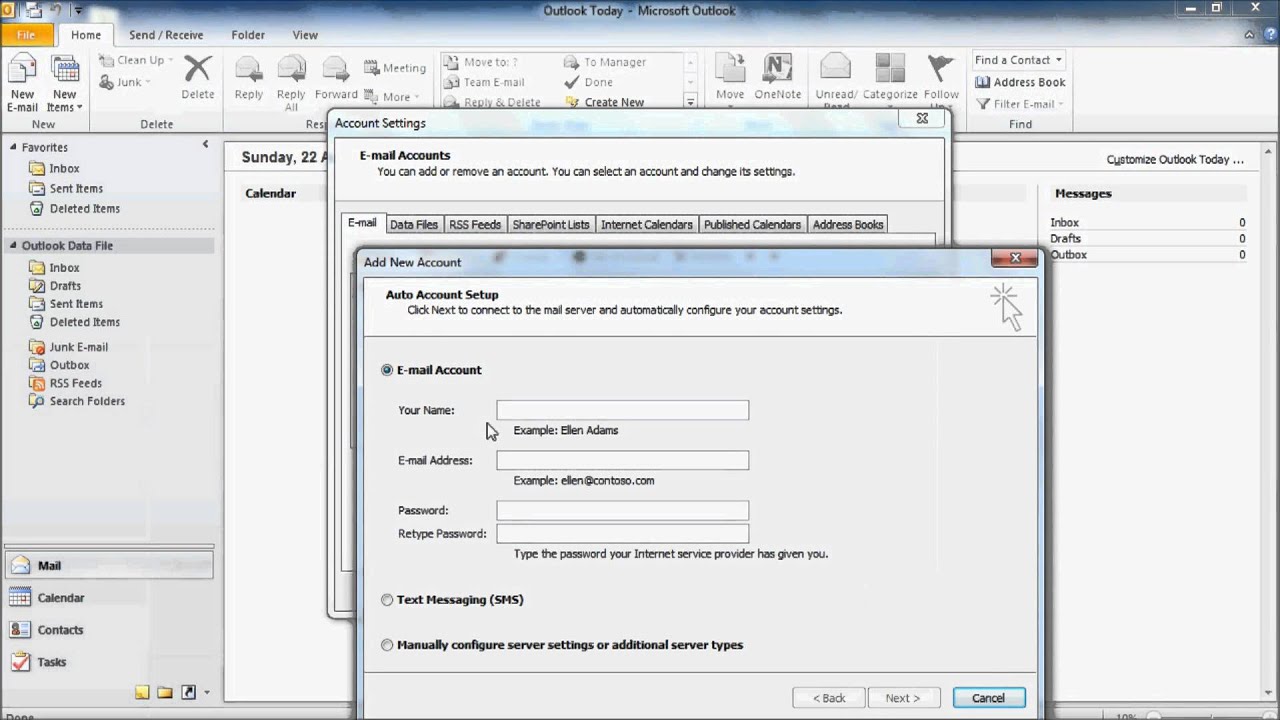 How To Set Gmail In Outlook 2010 For Gmail Stashokro